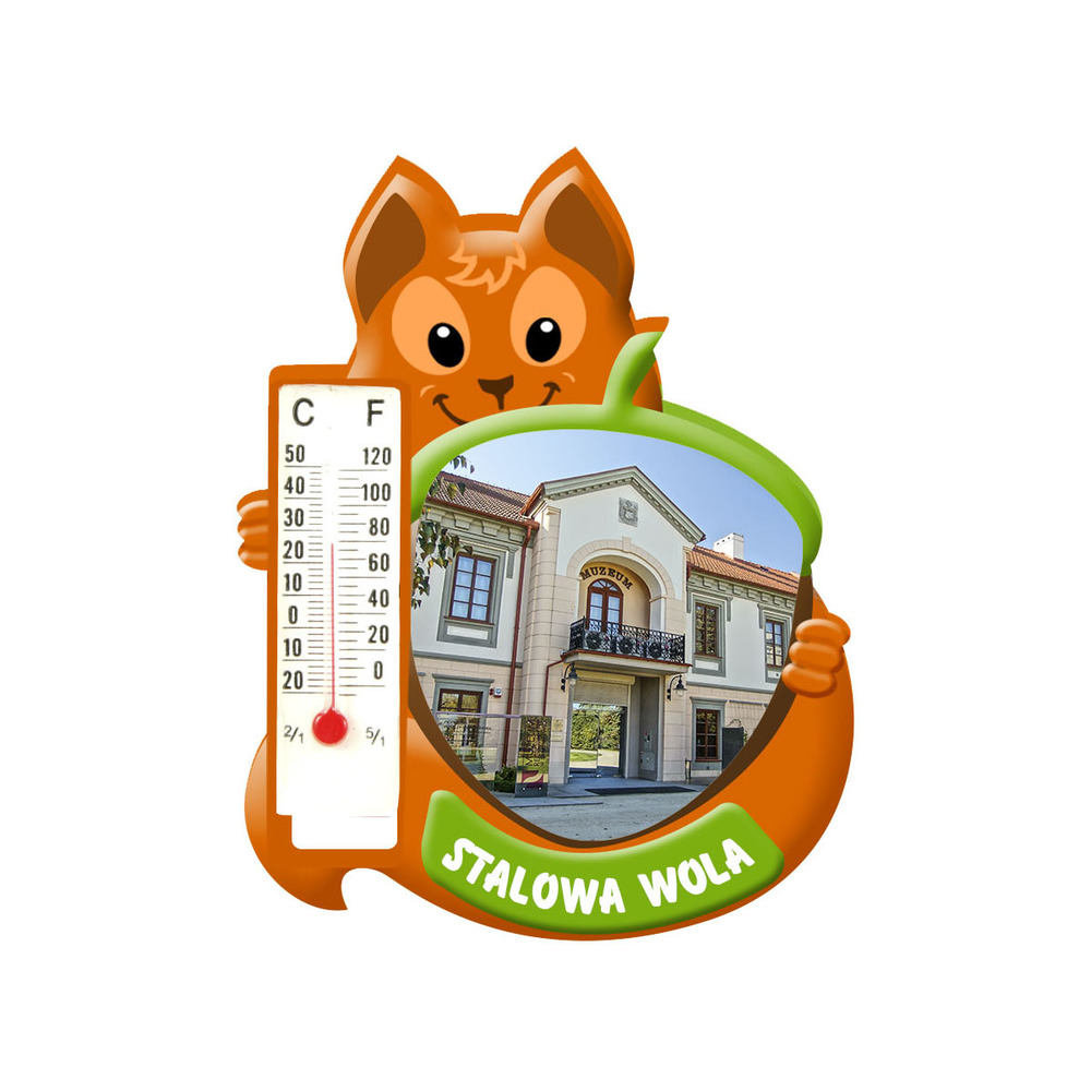 Polyresinowy magnes wiewiórka Stalowa Wola