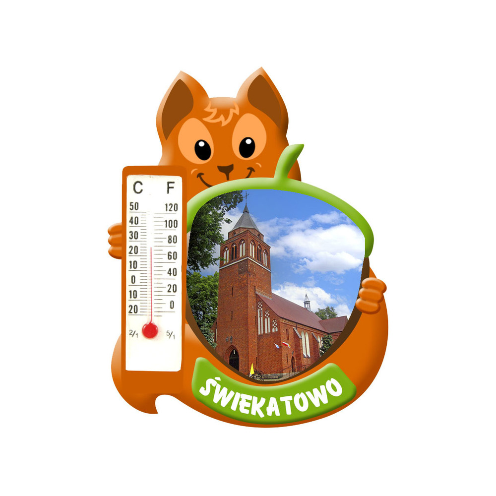 Polyresinowy magnes wiewiórka Świekatowo
