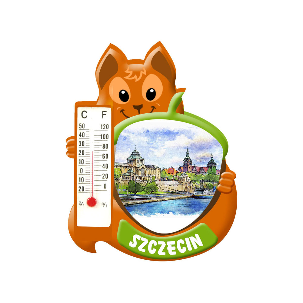 Polyresinowy magnes wiewiórka Szczecin