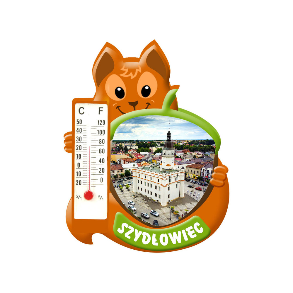 Polyresinowy magnes wiewiórka Szydłowiec