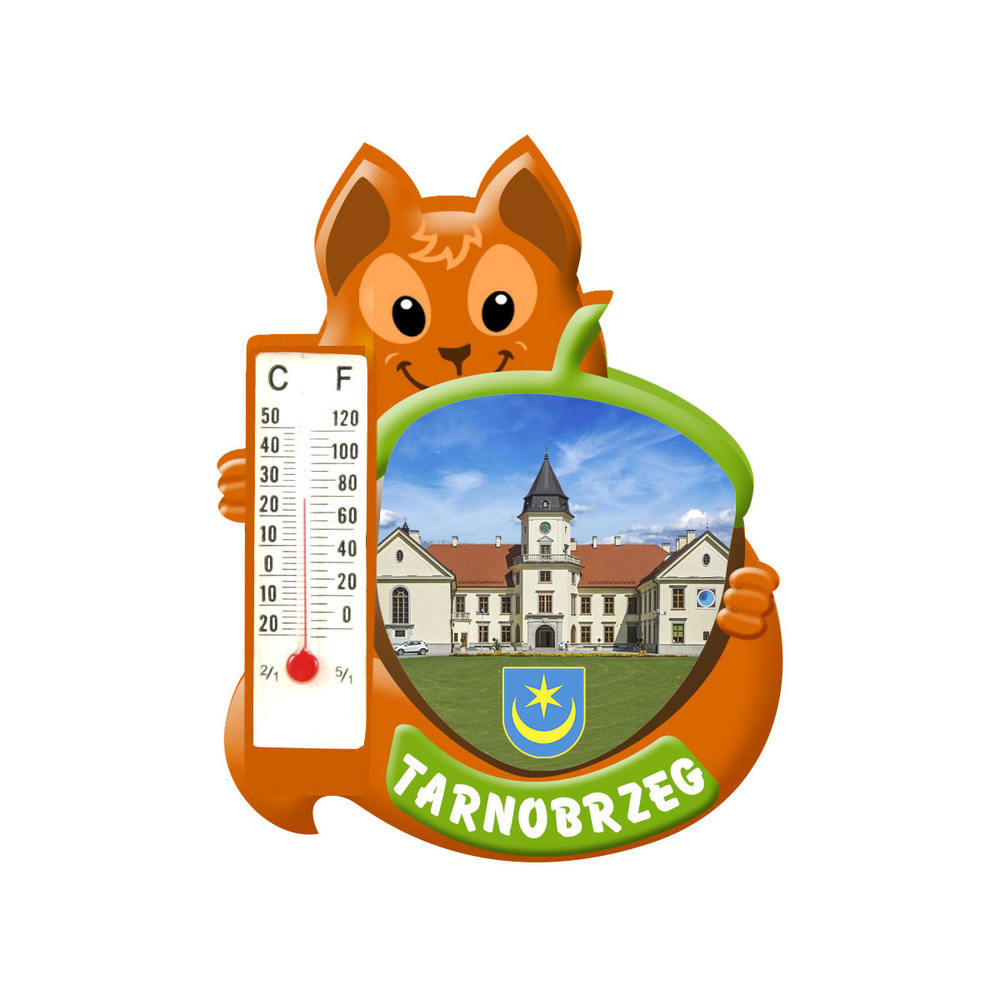 Polyresinowy magnes wiewiórka Tarnobrzeg
