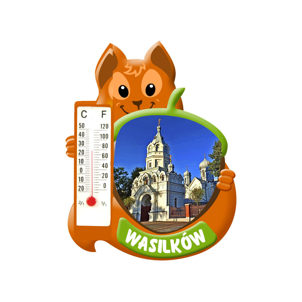 Polyresinowy magnes wiewiórka Wasilków