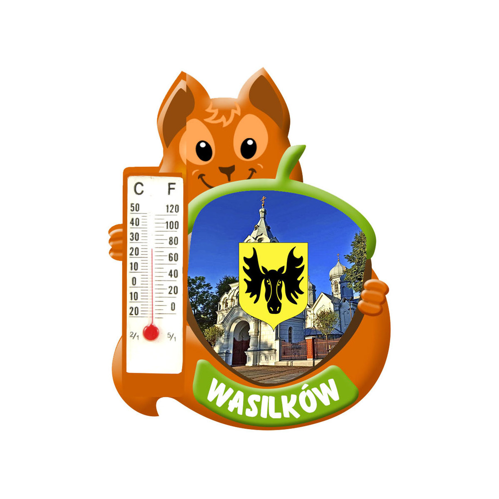 Polyresinowy magnes wiewiórka Wasilków