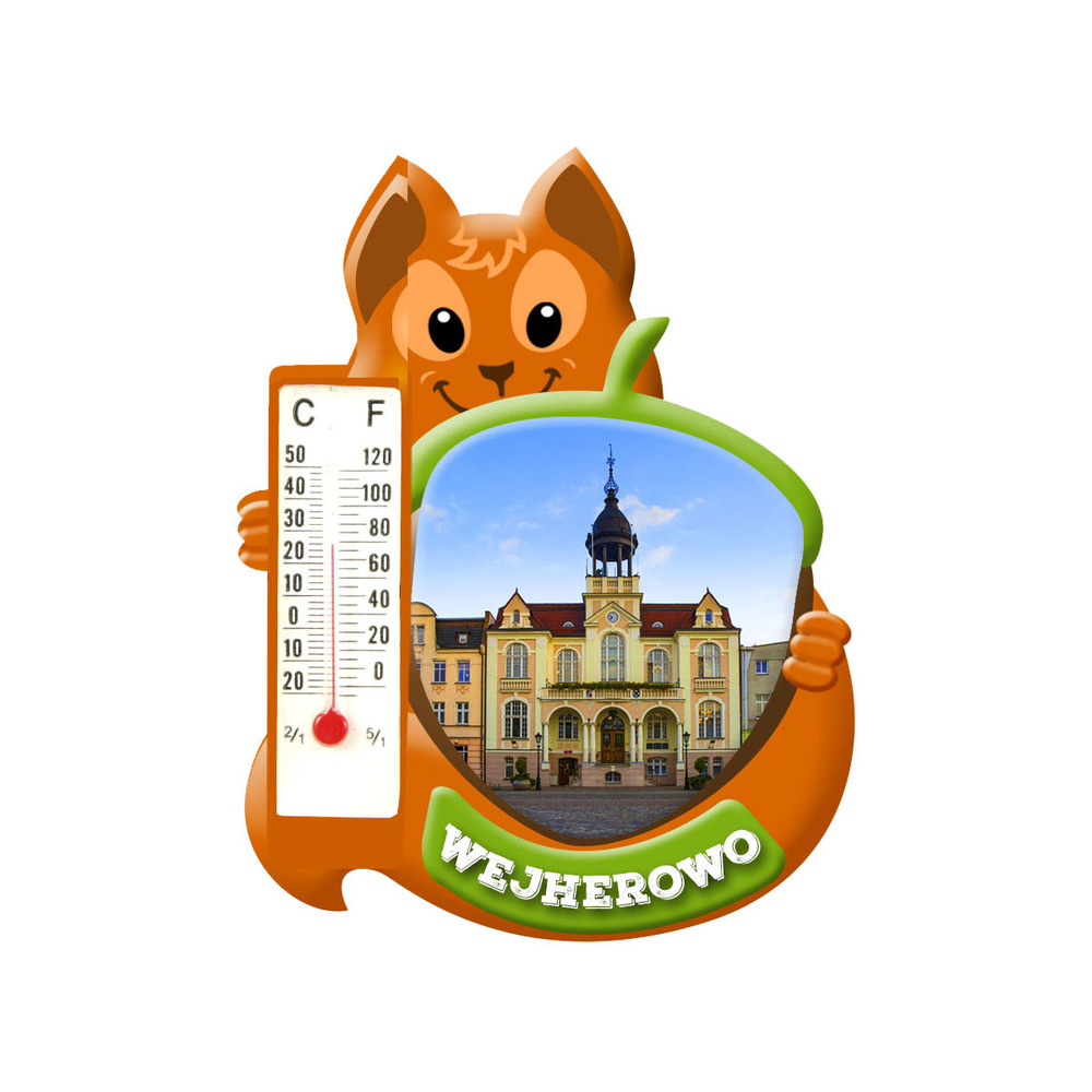 Polyresinowy magnes wiewiórka Wejherowo