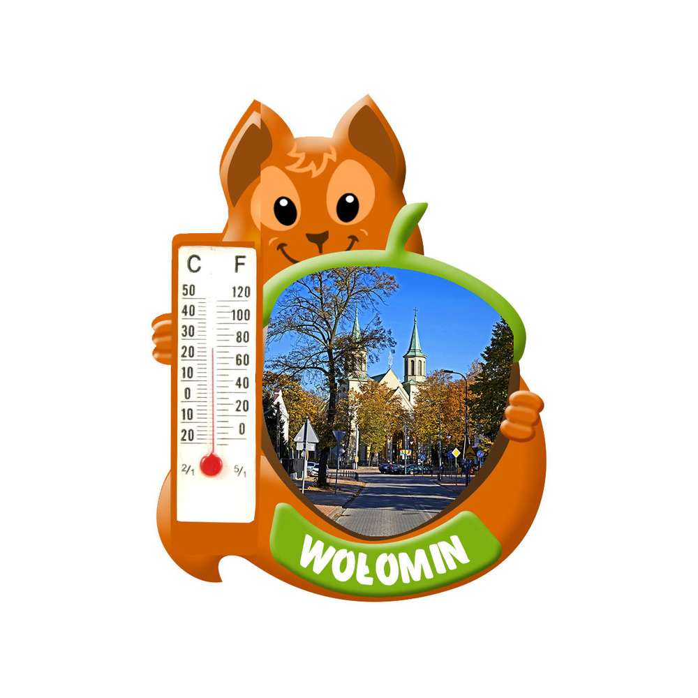 Polyresinowy magnes wiewiórka Wołomin