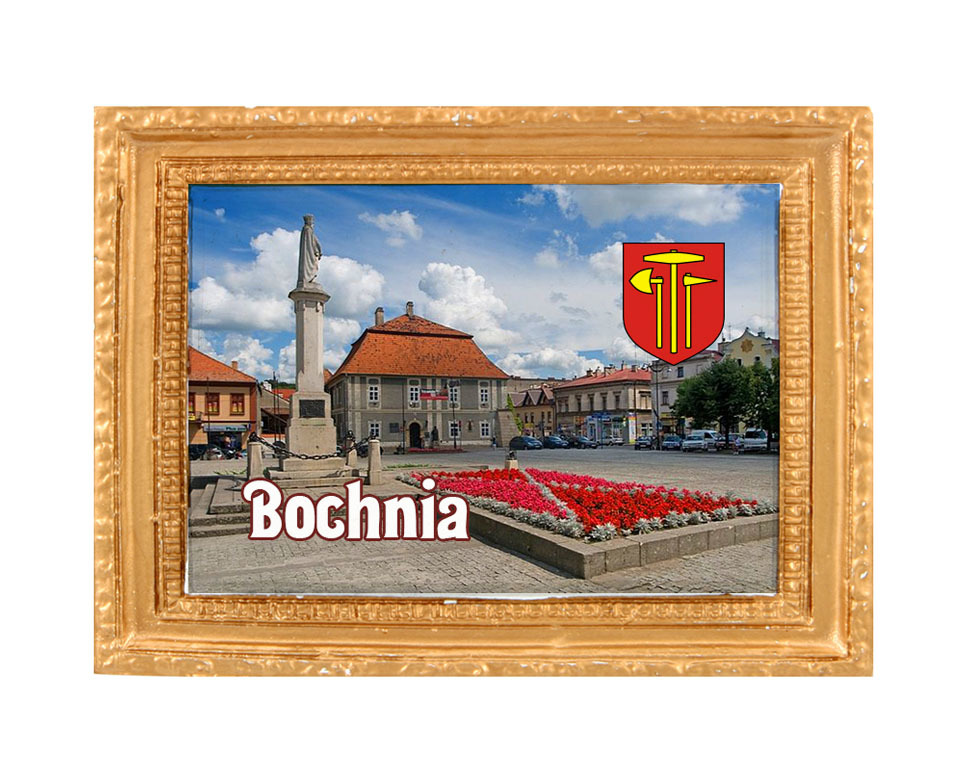 Polyresinowy magnes rama Bochnia