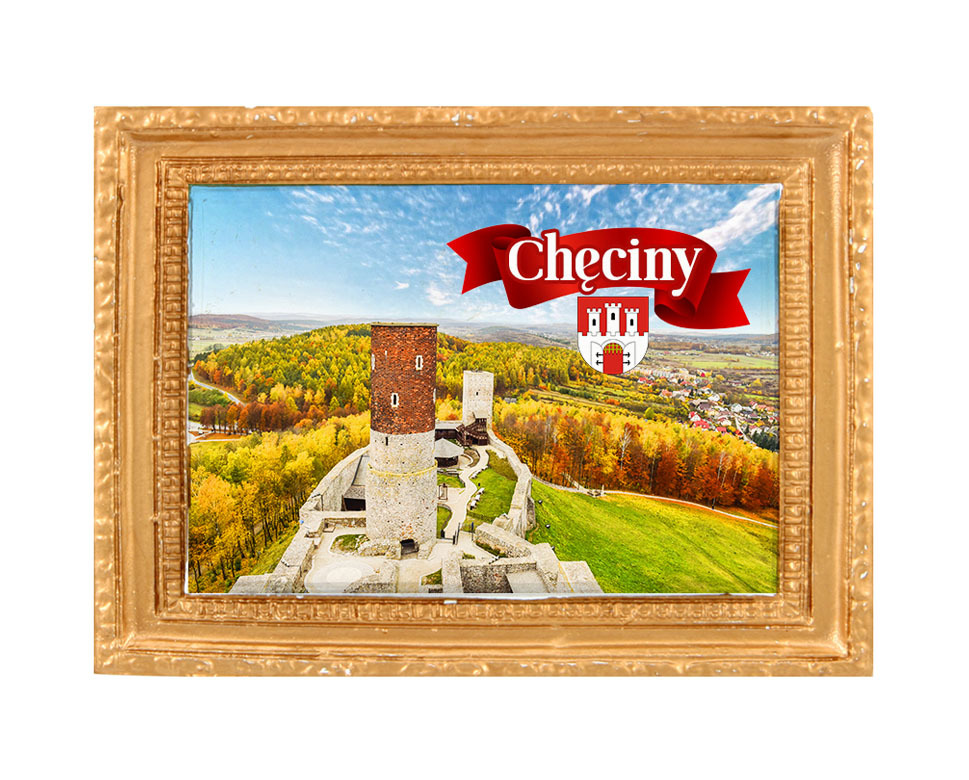Polyresinowy magnes rama Chęciny