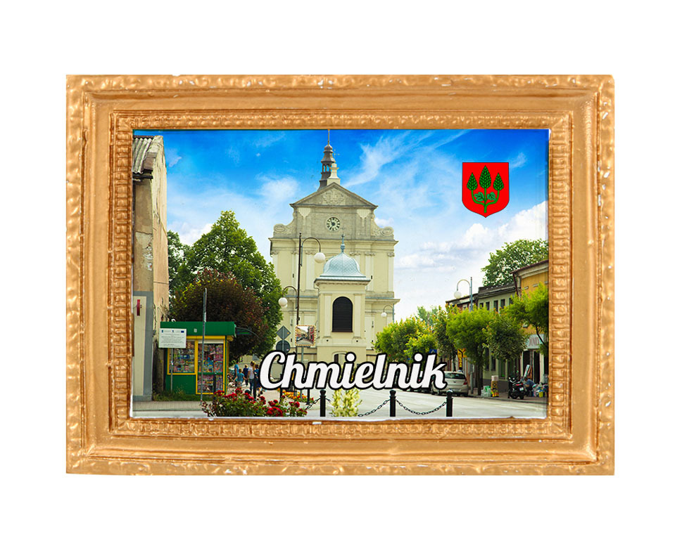 Polyresinowy magnes rama Chmielnik