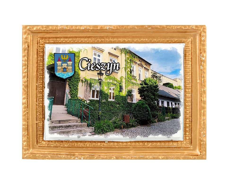 Polyresinowy magnes rama Cieszyn