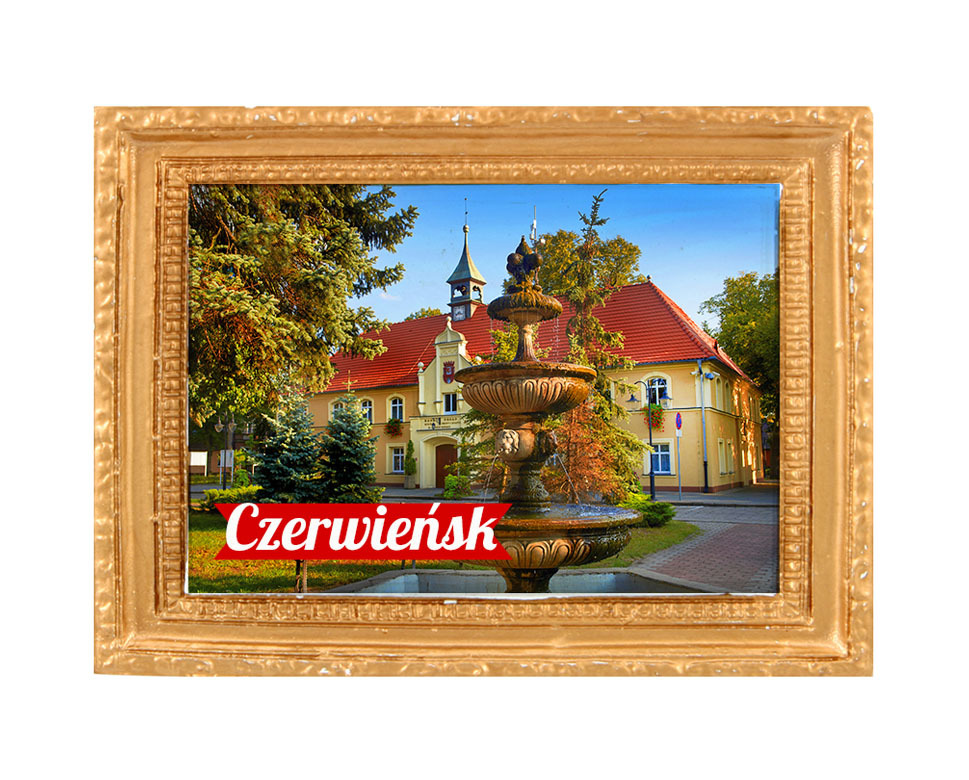 Polyresinowy magnes rama Czerwieńsk