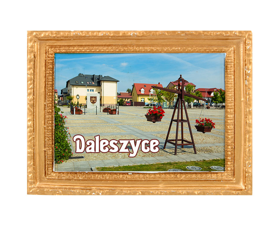 Polyresinowy magnes rama Daleszyce