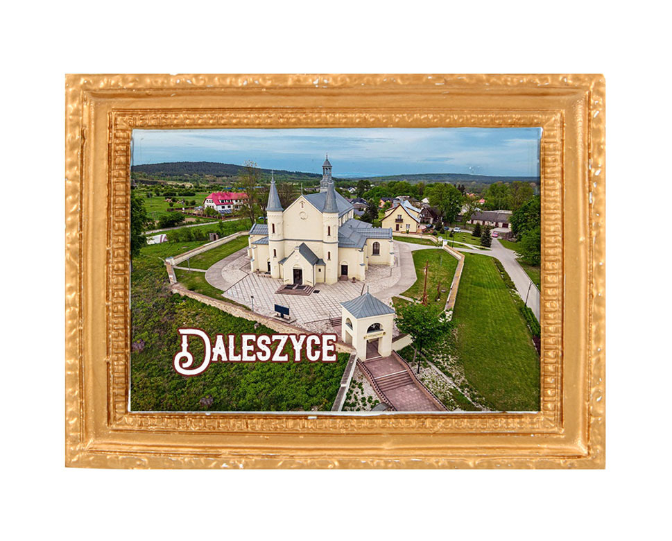 Polyresinowy magnes rama Daleszyce