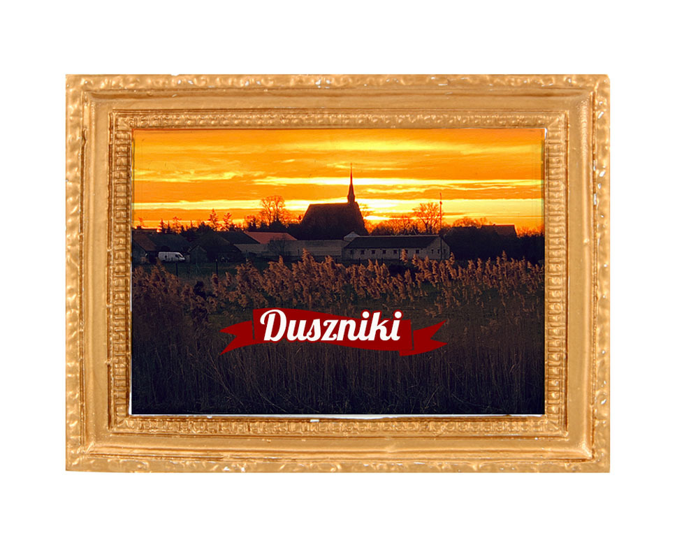 Polyresinowy magnes rama Duszniki