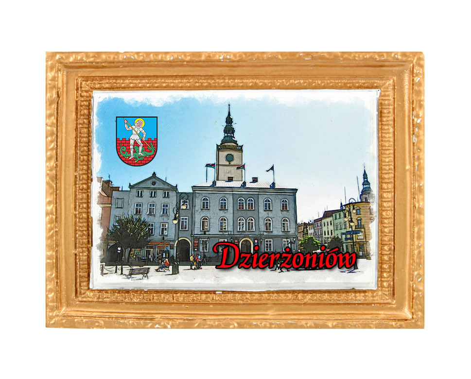 Polyresinowy magnes rama Dzierżoniów