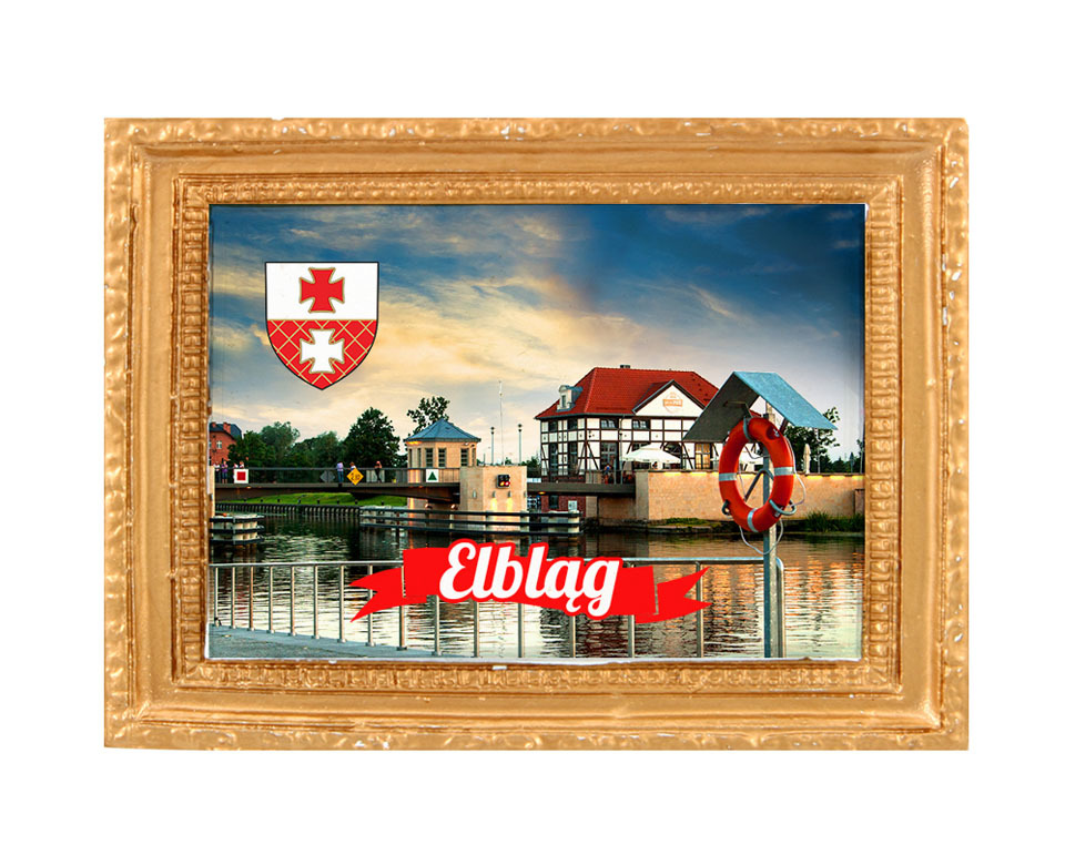 Polyresinowy magnes rama Elbląg