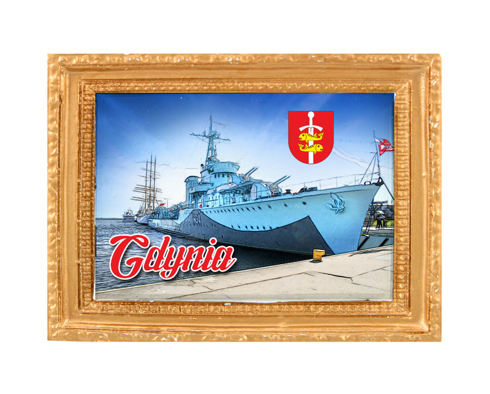 Polyresinowy magnes rama Gdynia