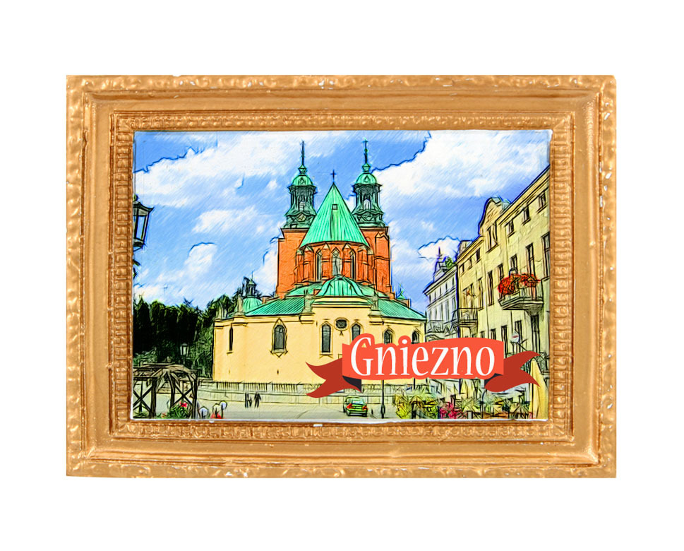 Polyresinowy magnes rama Gniezno