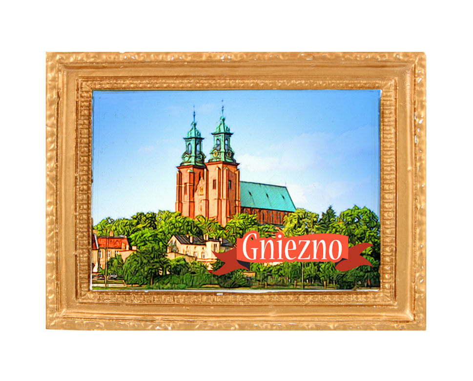 Polyresinowy magnes rama Gniezno