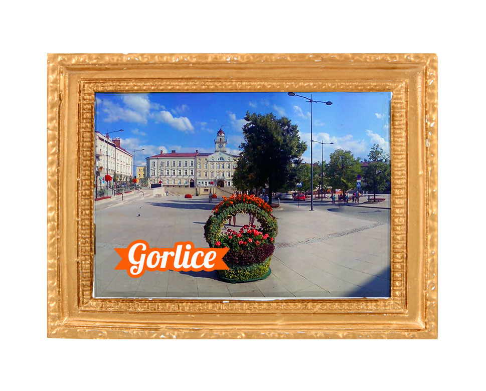 Polyresinowy magnes rama Gorlice