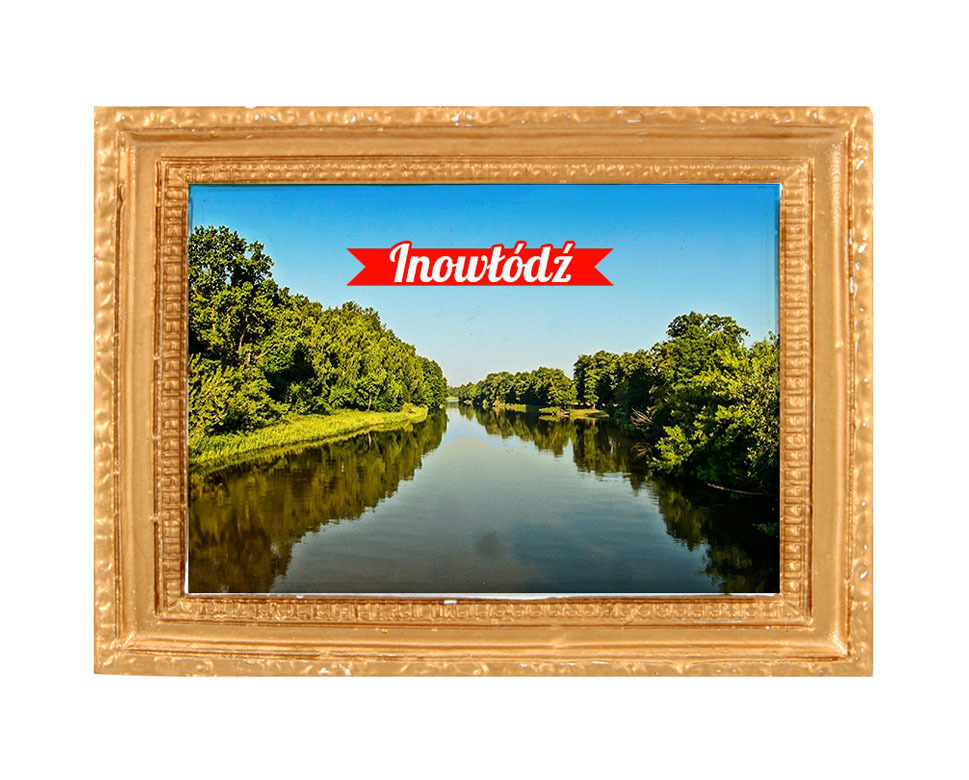Polyresinowy magnes rama Inowłódz