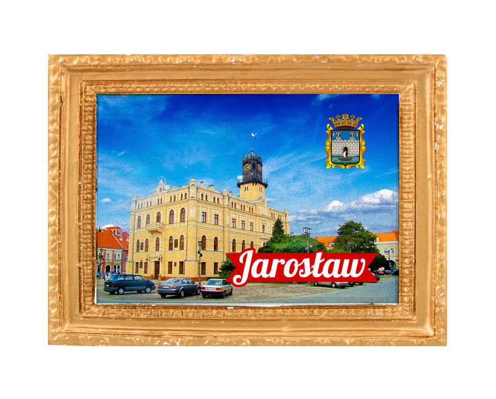 Polyresinowy magnes rama Jarosław