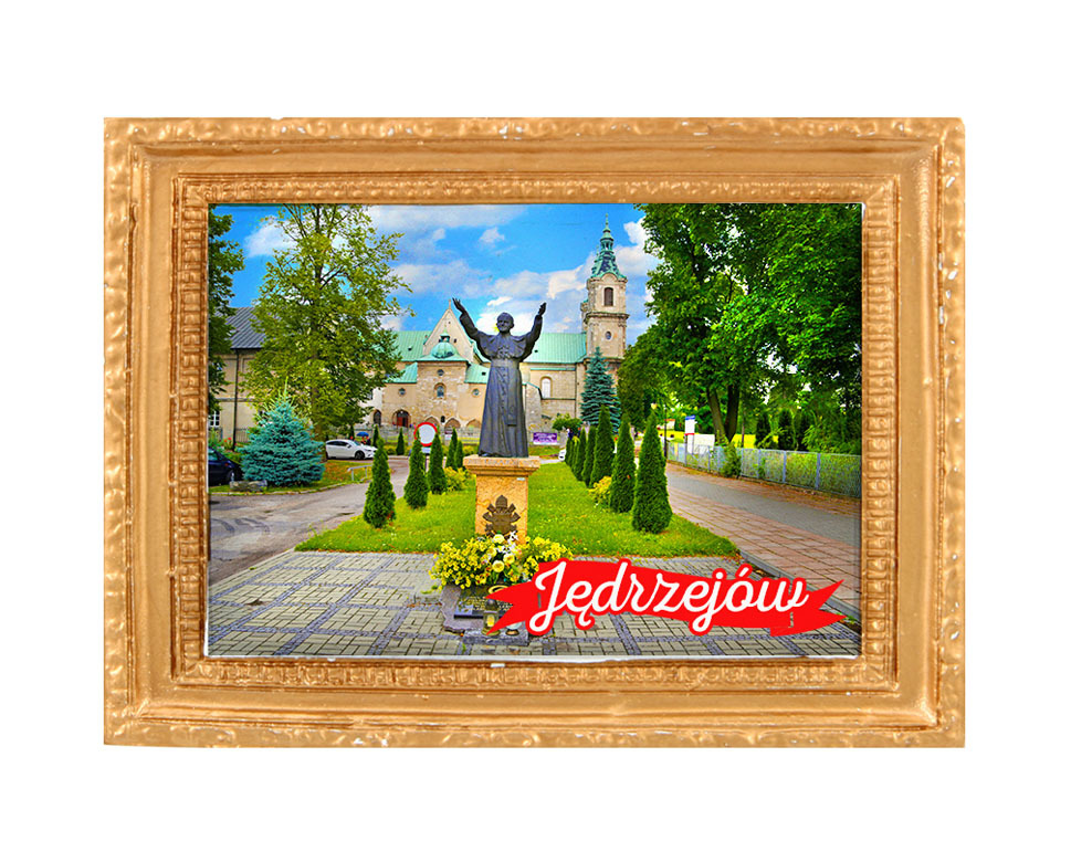 Polyresinowy magnes rama Jędrzejów