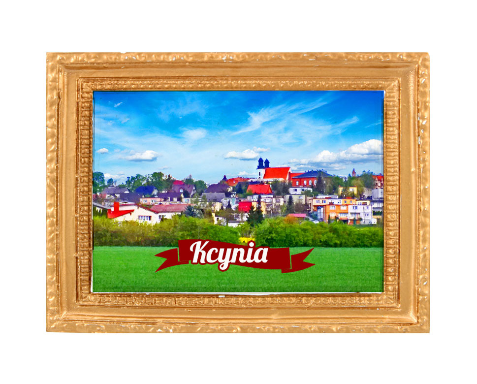 Polyresinowy magnes rama Kcynia