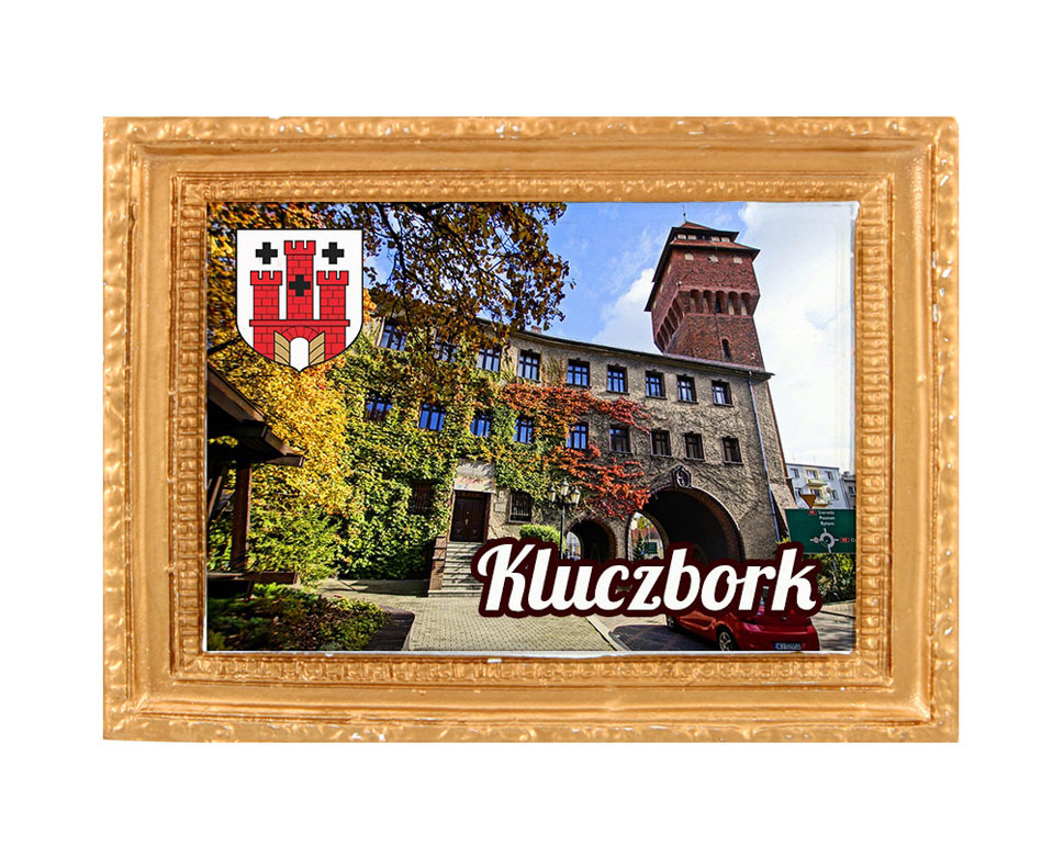 Polyresinowy magnes rama Kluczbork