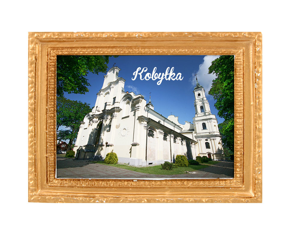 Polyresinowy magnes rama Kobyłka