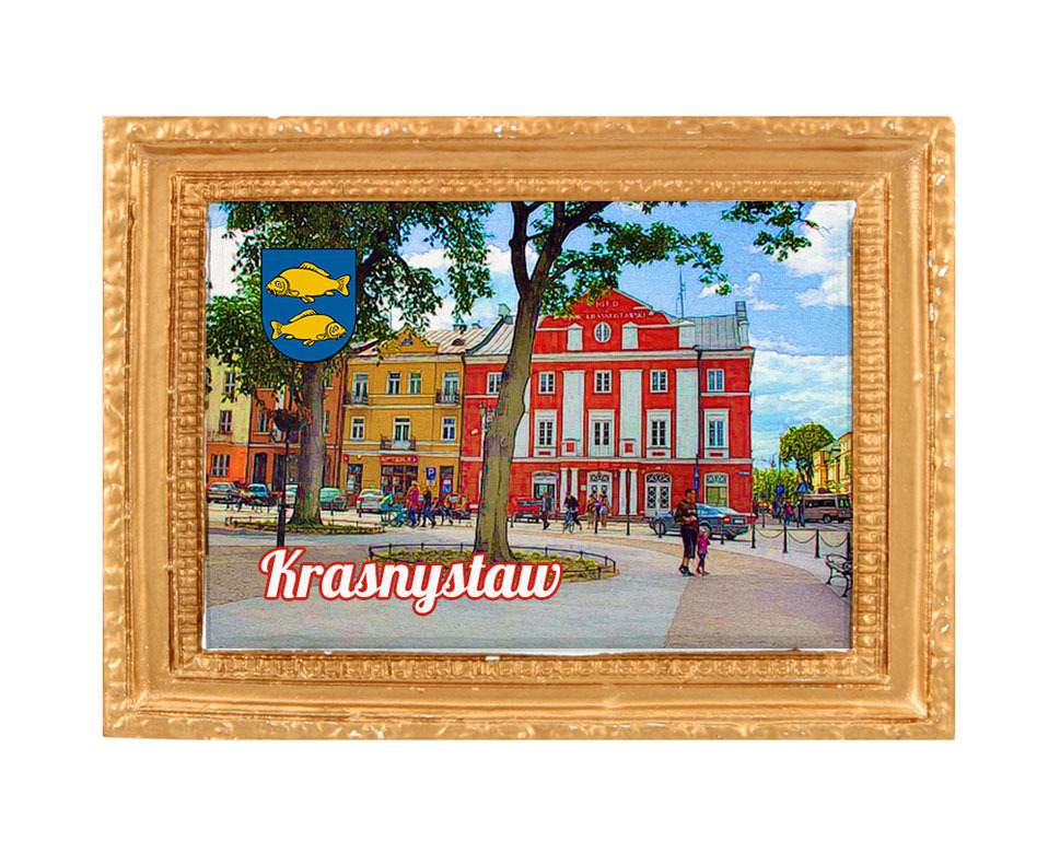 Polyresinowy magnes rama Krasnystaw