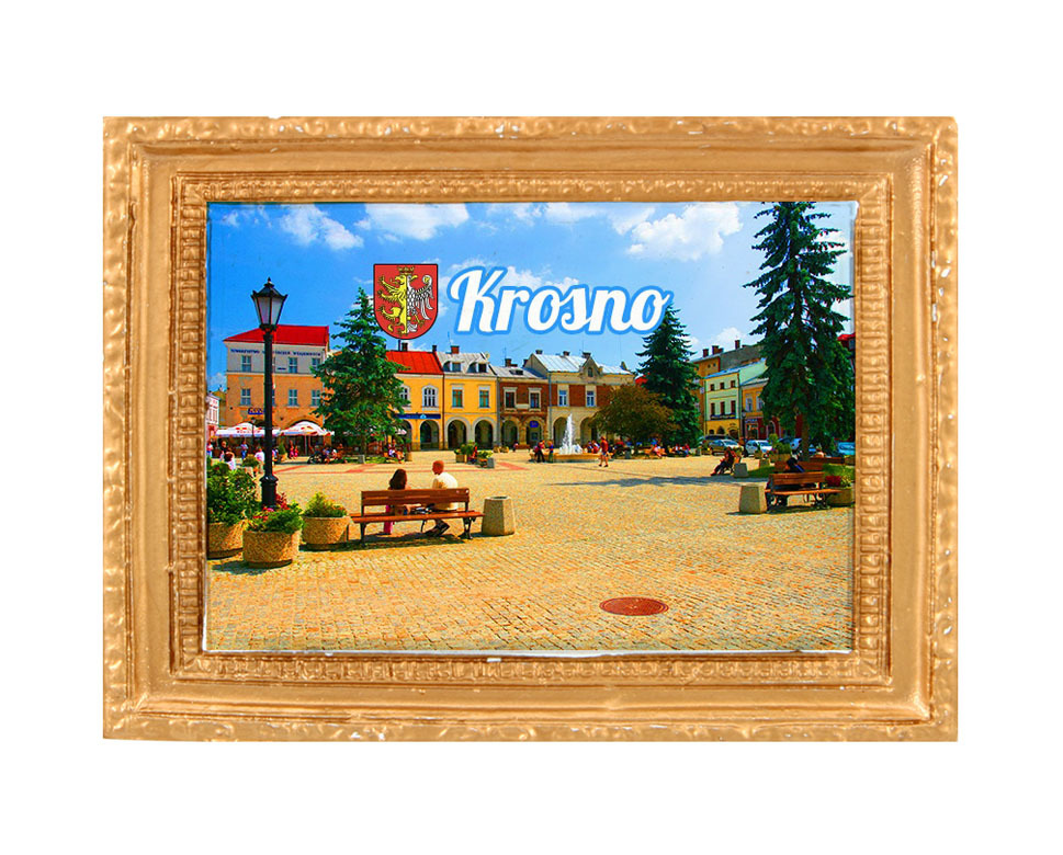Polyresinowy magnes rama Krosno