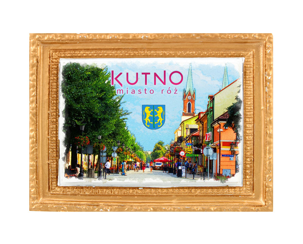 Polyresinowy magnes rama Kutno