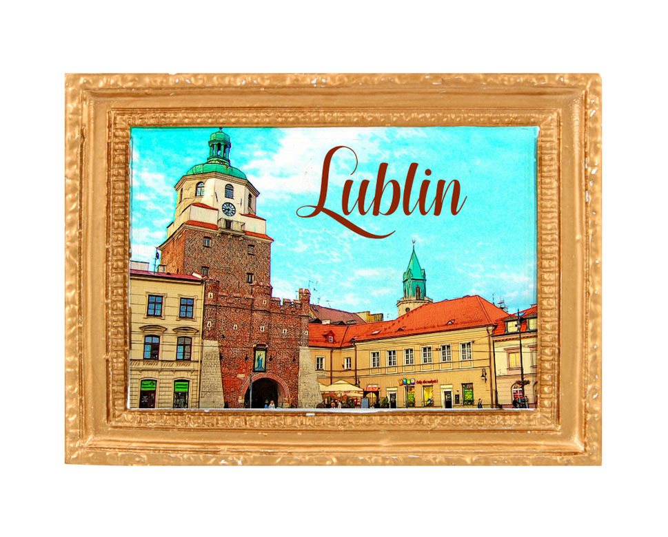 Polyresinowy magnes rama Lublin