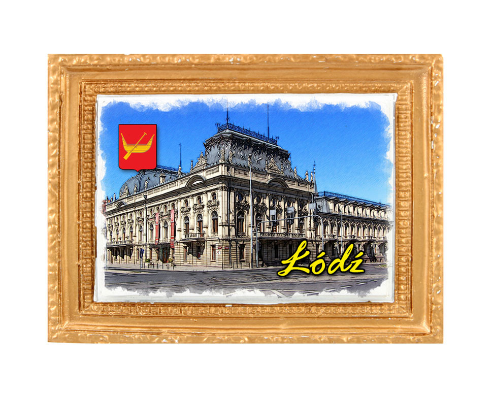 Polyresinowy magnes rama Łódź