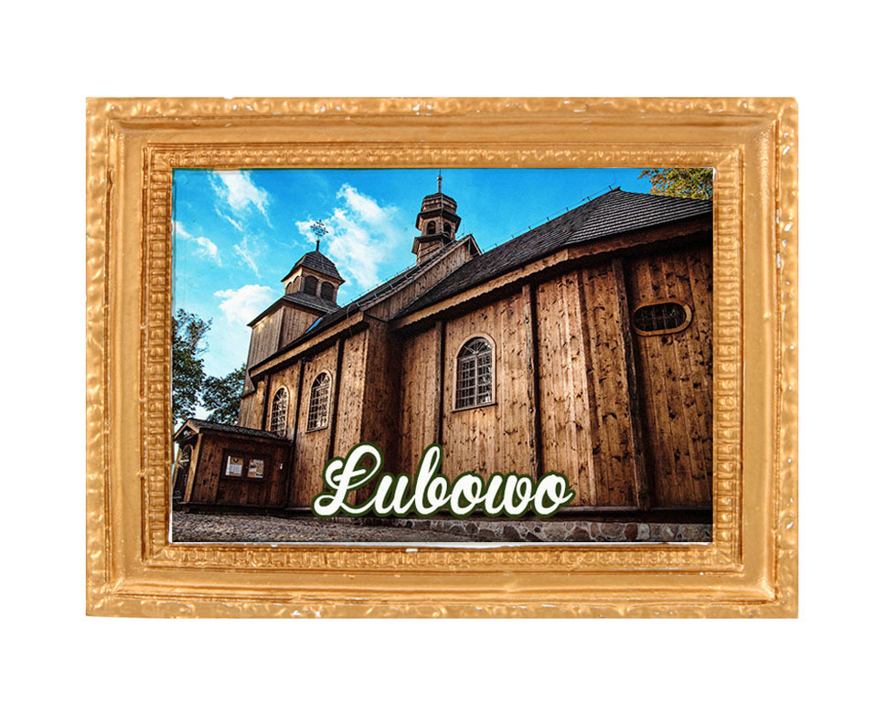 Polyresinowy magnes rama Łubowo