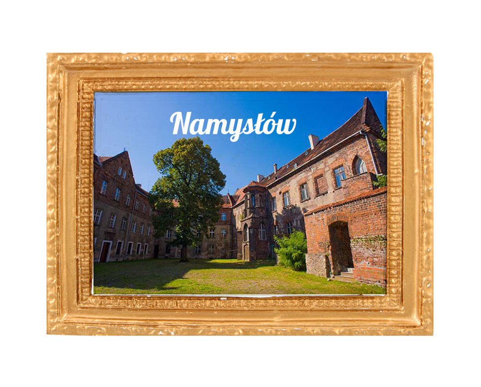 Polyresinowy magnes rama Namysłów