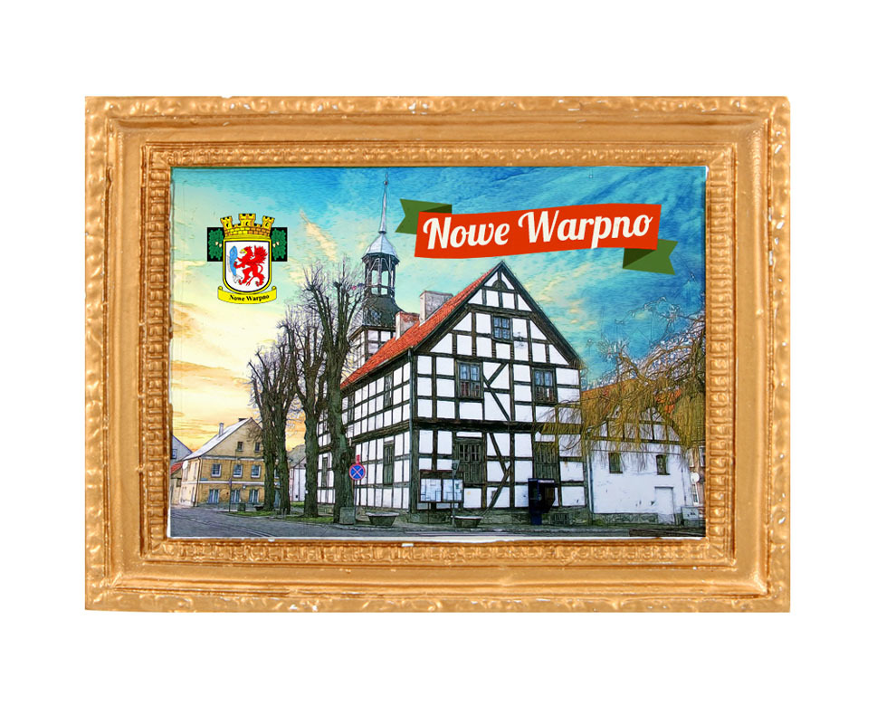Polyresinowy magnes rama Nowe Warpno