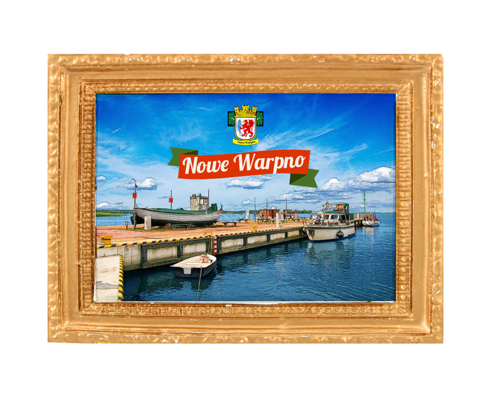 Polyresinowy magnes rama Nowe Warpno