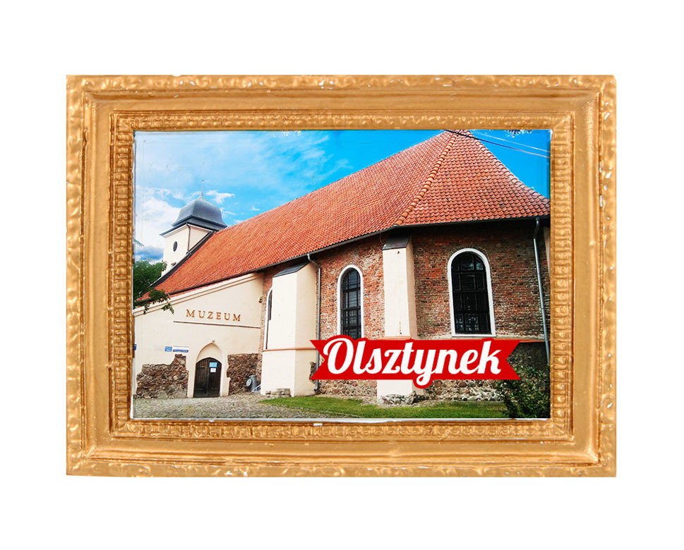 Polyresinowy magnes rama Olsztynek