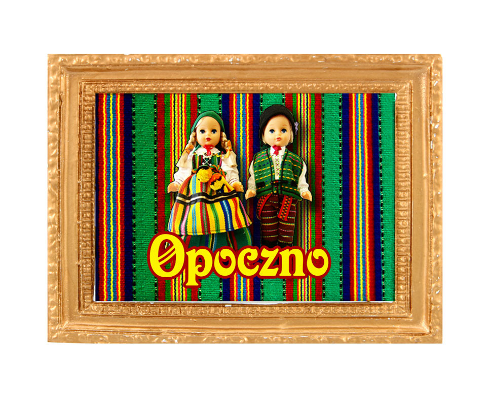 Polyresinowy magnes rama Opoczno