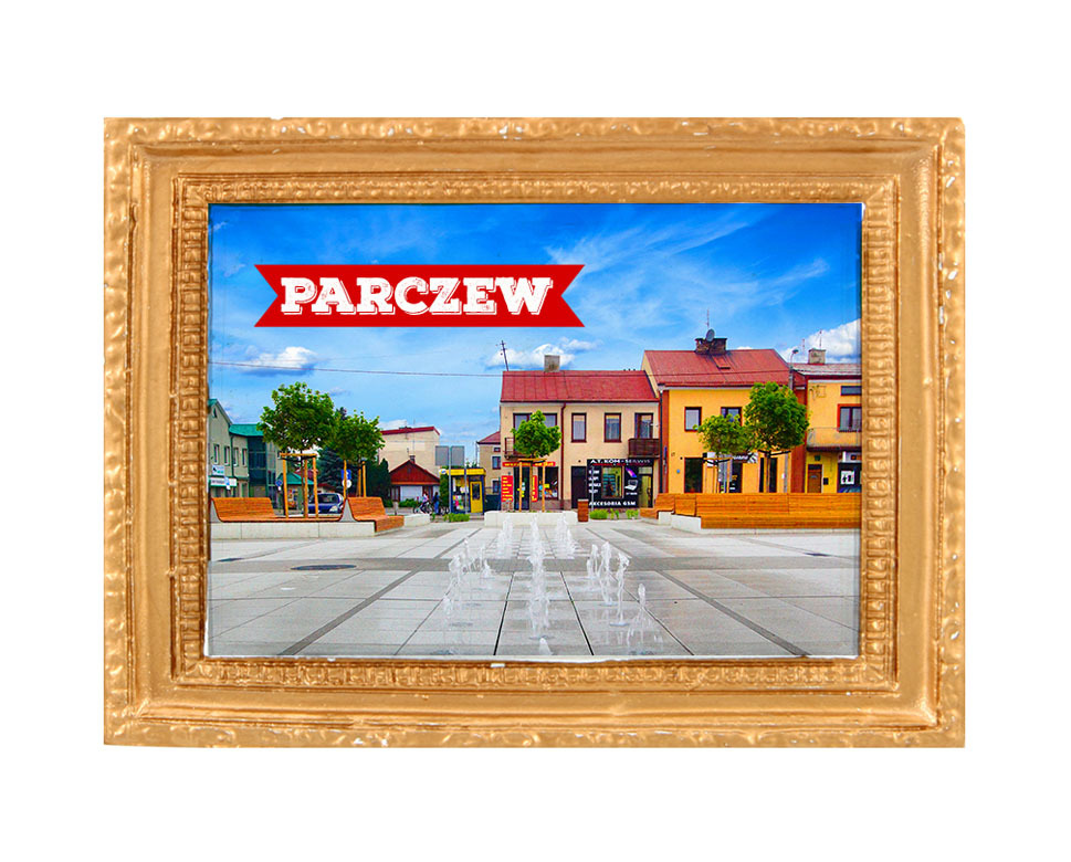 Polyresinowy magnes rama Parczew