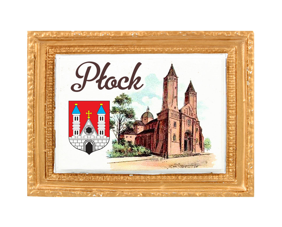 Polyresinowy magnes rama Płock