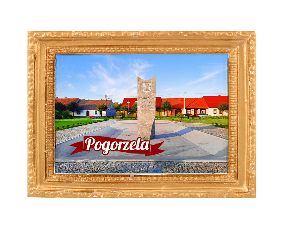Polyresinowy magnes rama Pogorzela