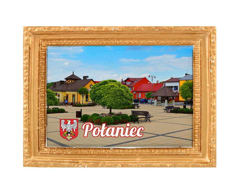 Polyresinowy magnes rama Połaniec