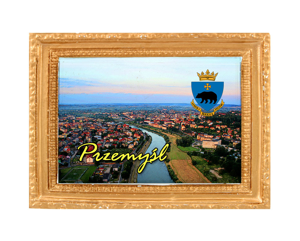 Polyresinowy magnes rama Przemyśl
