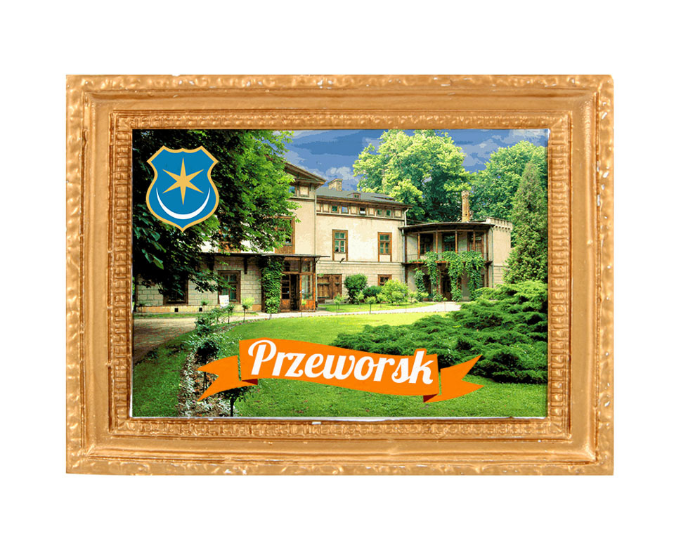 Polyresinowy magnes rama Przeworsk
