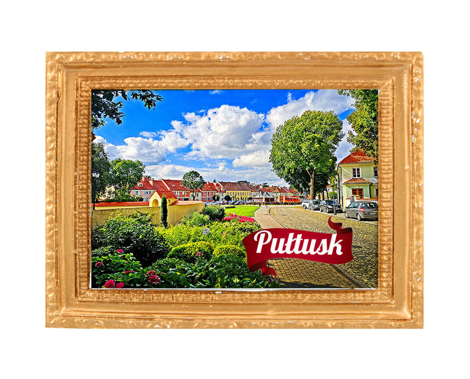 Polyresinowy magnes rama Pułtusk