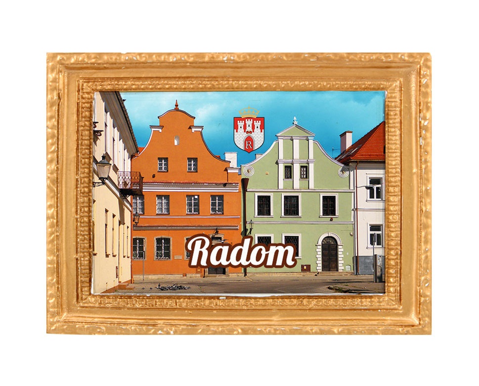 Polyresinowy magnes rama Radom