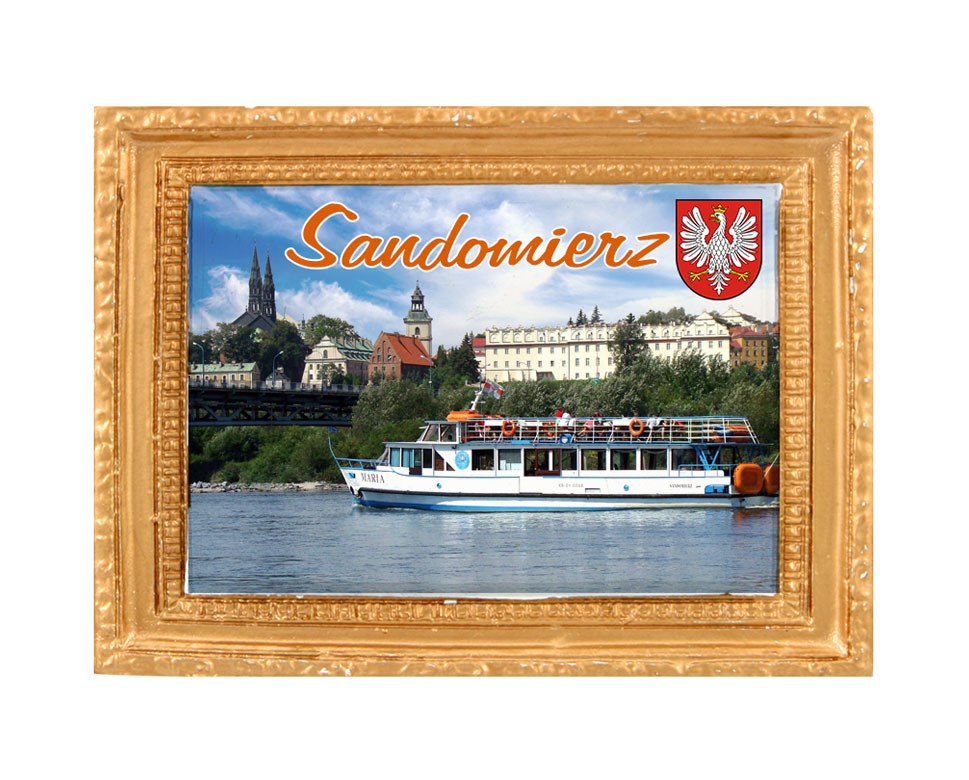 Polyresinowy magnes rama Sandomierz