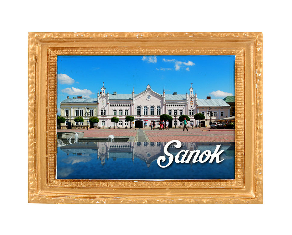 Polyresinowy magnes rama Sanok